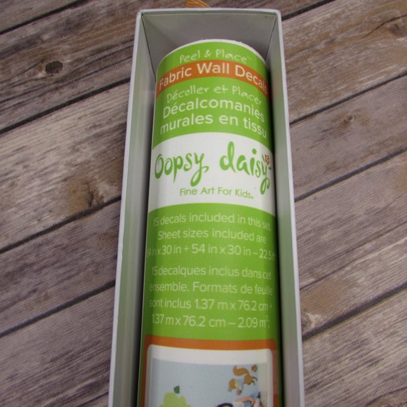 Oopsy Daisy Woodland Animal Friends Pim Pimlada 60 Fabric Wall Art Decals - Picture 5 of 11